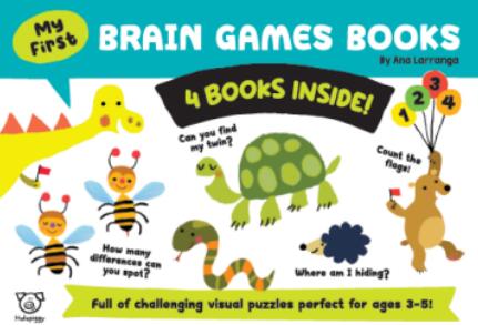 My First Brain Games Book (4 volumes)