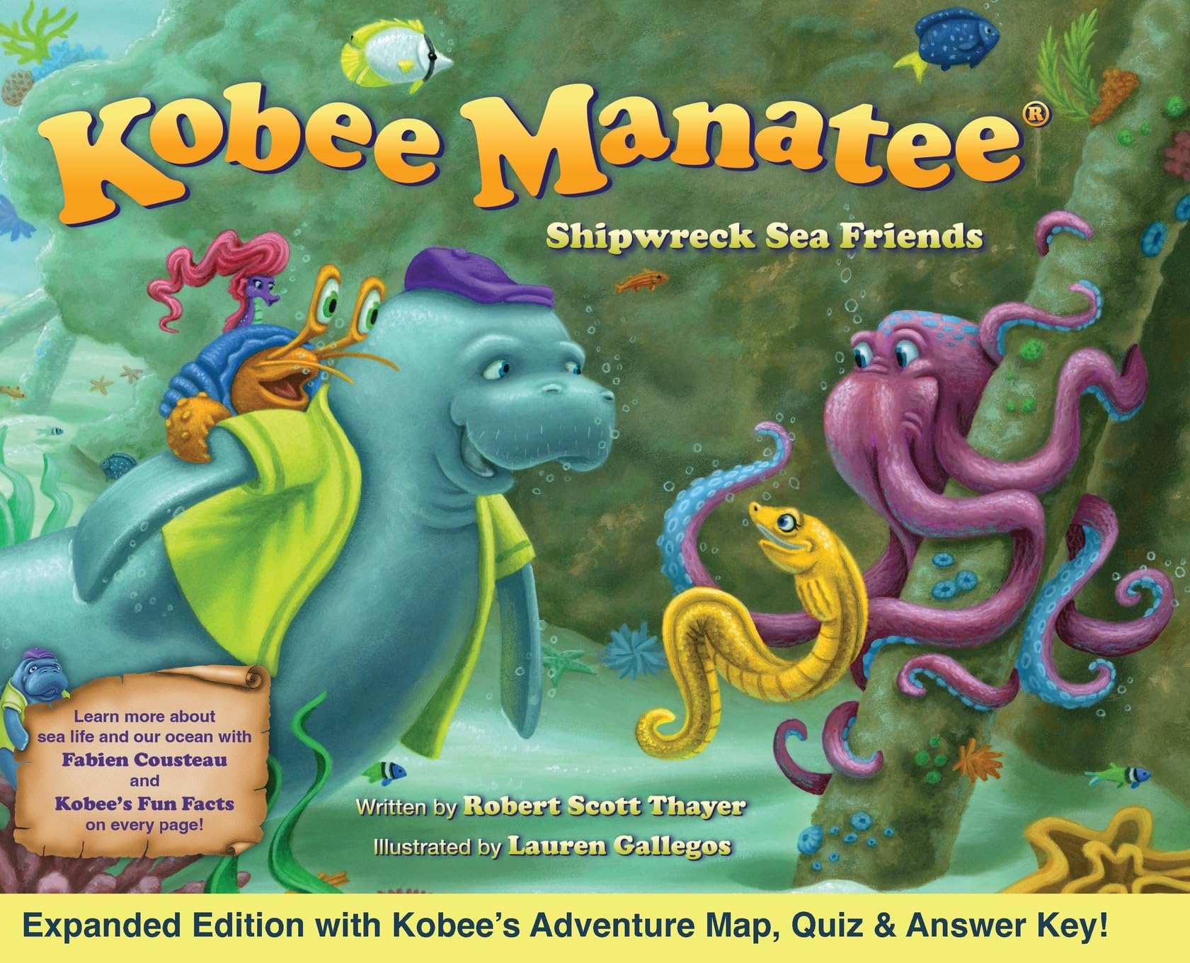 Kobee Manatee® Shipwreck Sea Friends (Second Edition)
