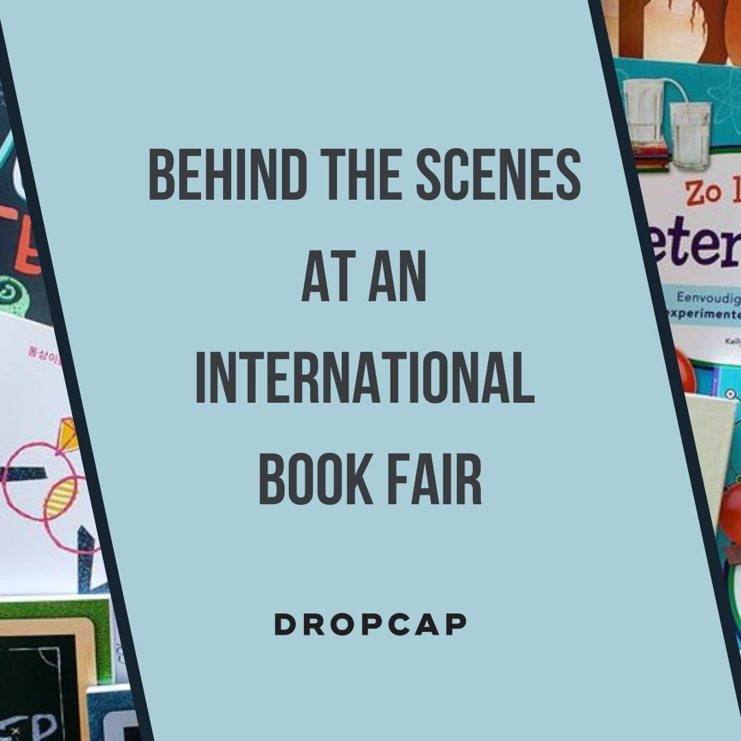 Behind the Scenes at an International Book Fair - DropCap Blog