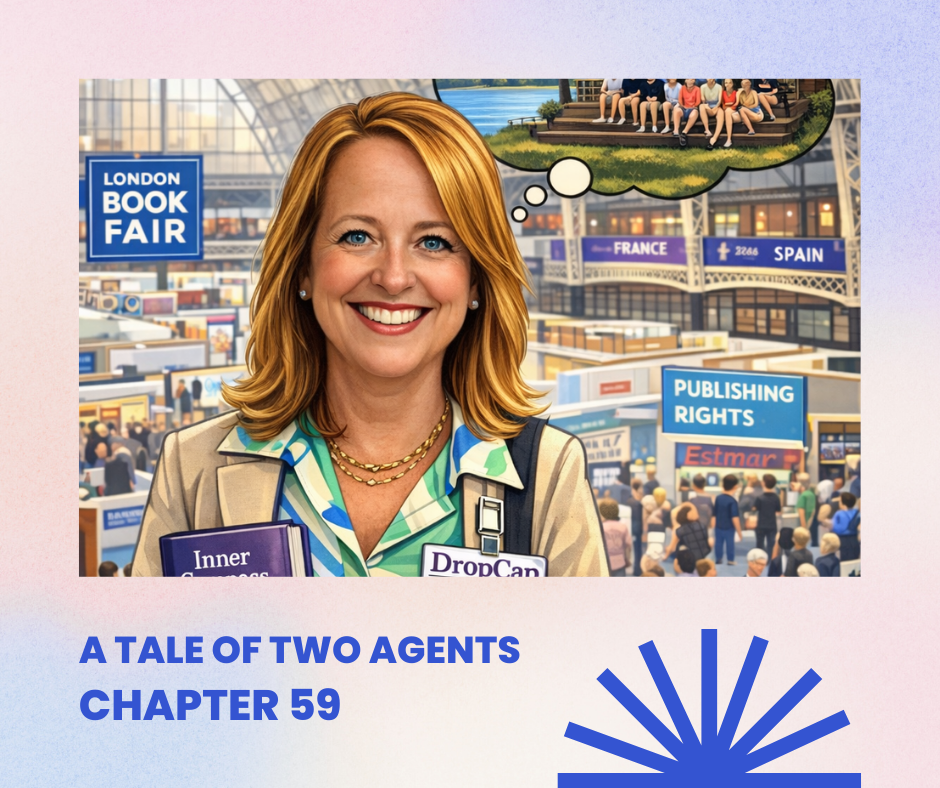 A Tale of Two Agents: Chapter Fifty-Nine. Our Newest Titles Just Dropped at Olympian Speed - DropCap Blog