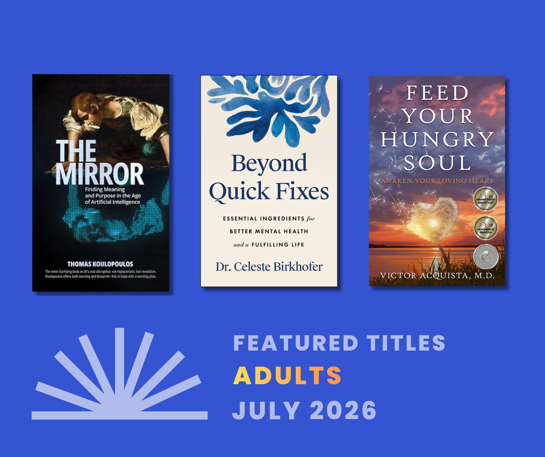 Standout Nonfiction Titles for This Month on AI, Mental Health and Spirituality - DropCap Blog