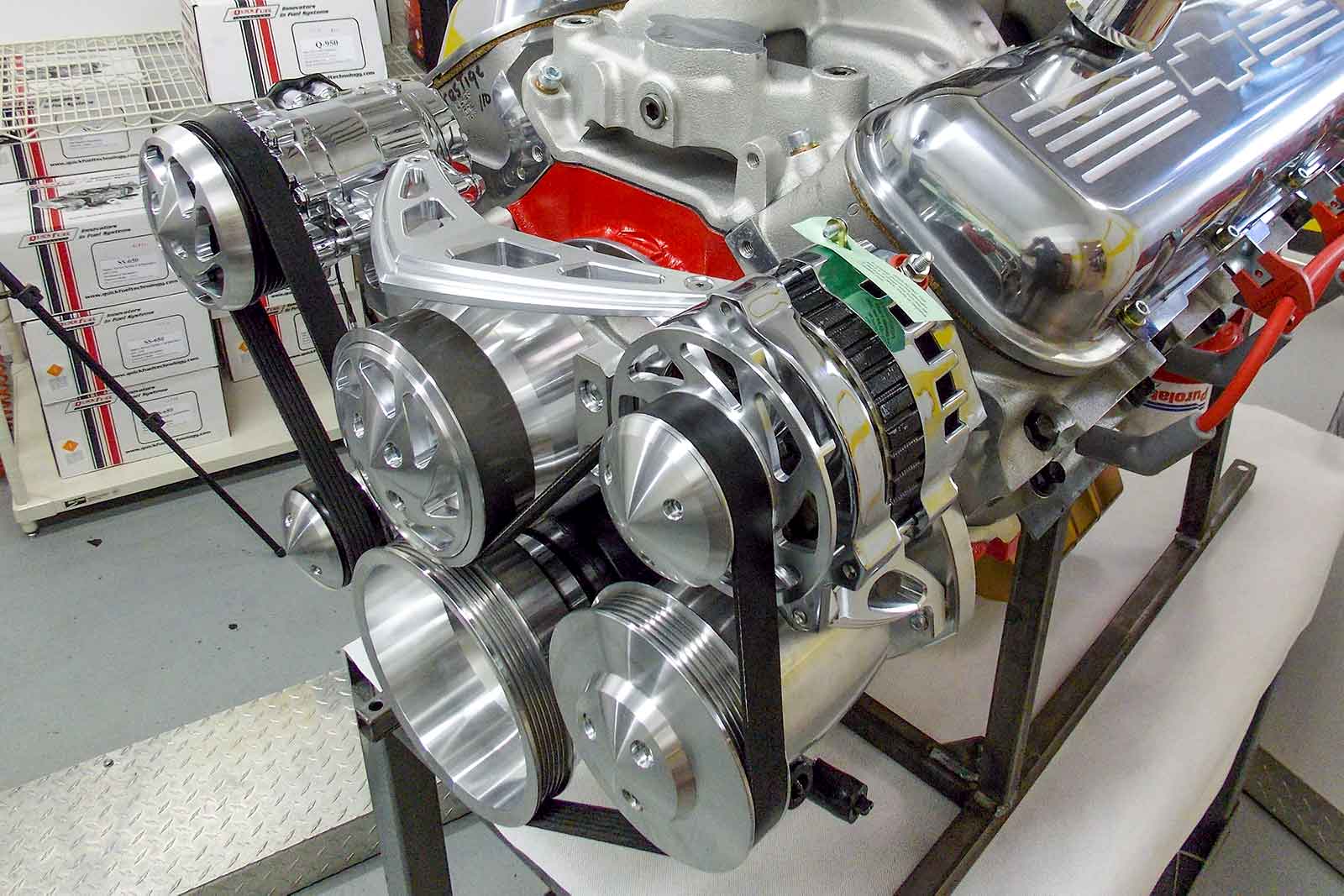 Serpentine Pulley Kit Alternator Power Steering Air Conditioning