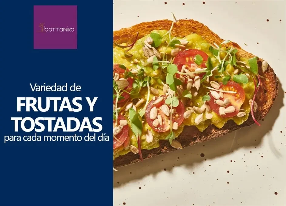 Variedad de frutas y tostadas para cada momento del día