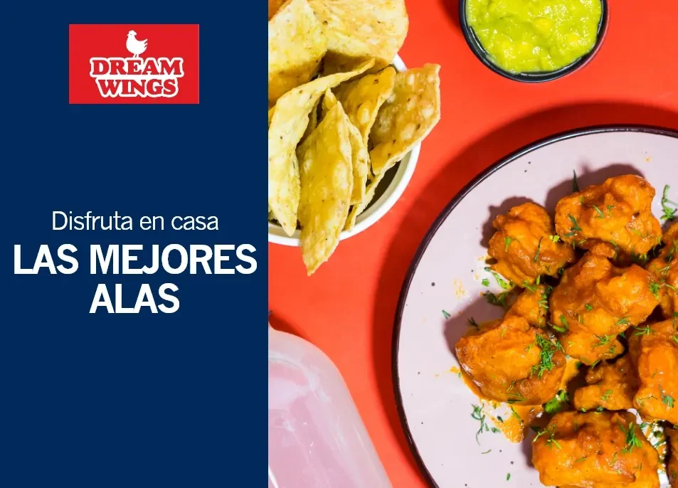 Disfruta en casa las mejores alas