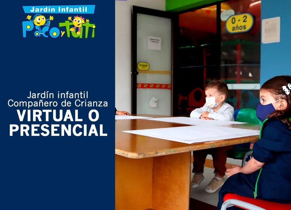 Disfruta 25% dto. en la matrícula del jardín infantil virtual y/o presencial, o con alternancia.