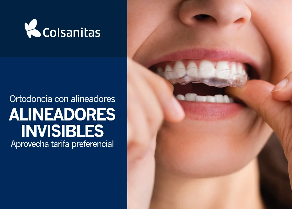 Clinicas dentales -- Ortodoncia con alineadores invisibles: tarifa preferencial 13% descuento.