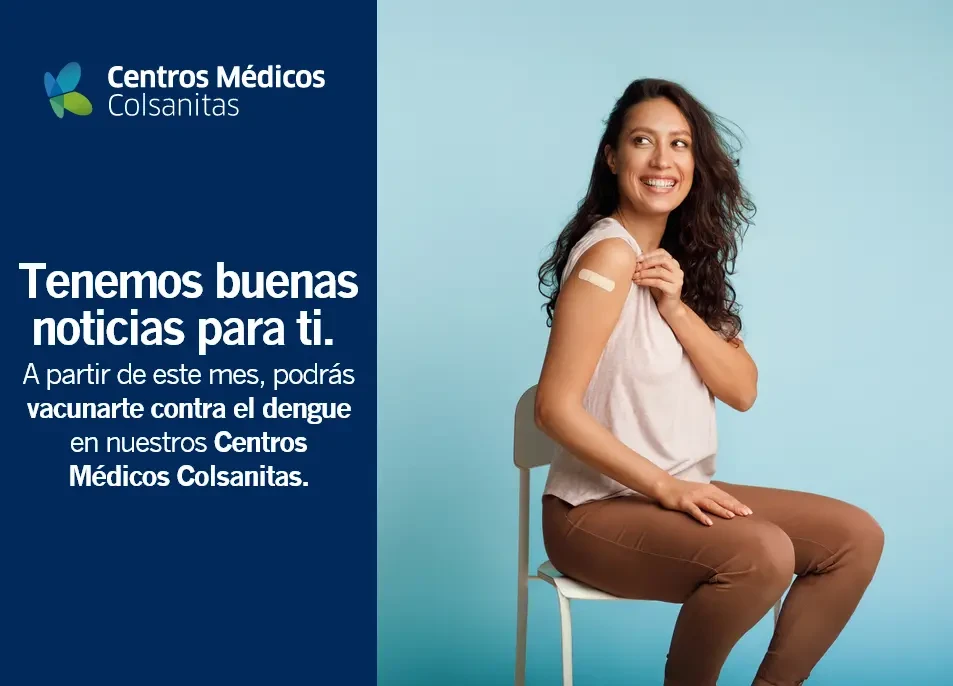 Vacunate contra el dengue con 8% de descuento