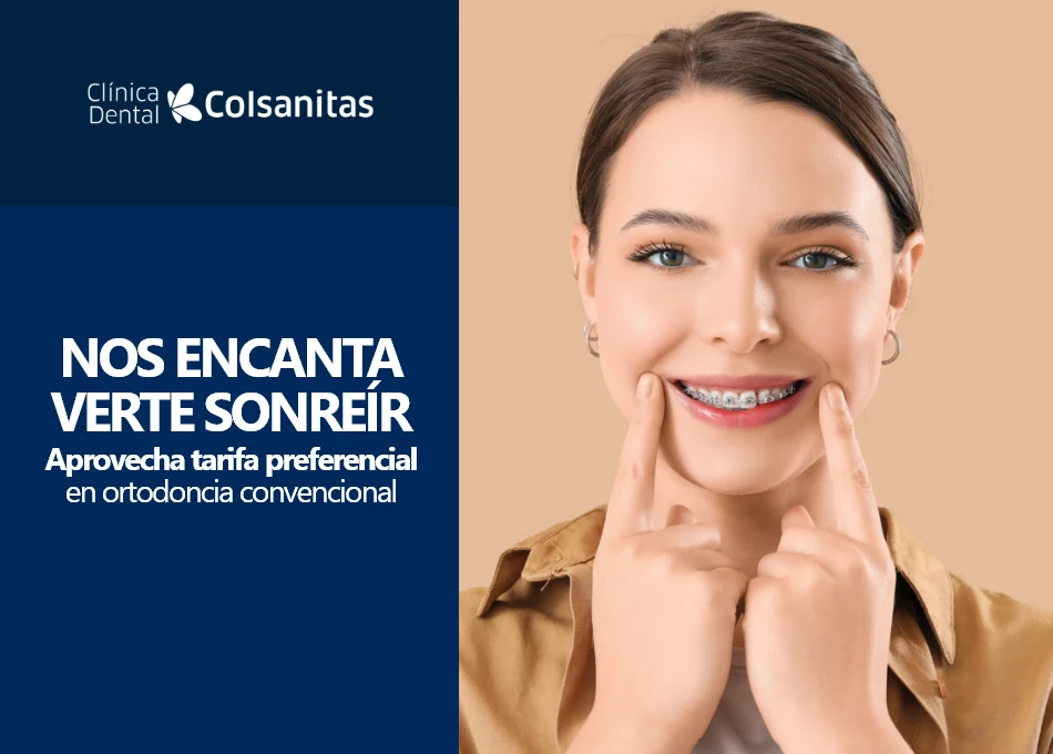 Clinicas dentales - Ortodoncia convencional $3.600.000 
