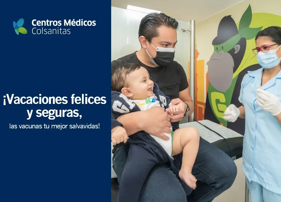 ¡Vacaciones felices y seguras, las vacunas tu mejor salvavidas!Aprovecha precio especial
