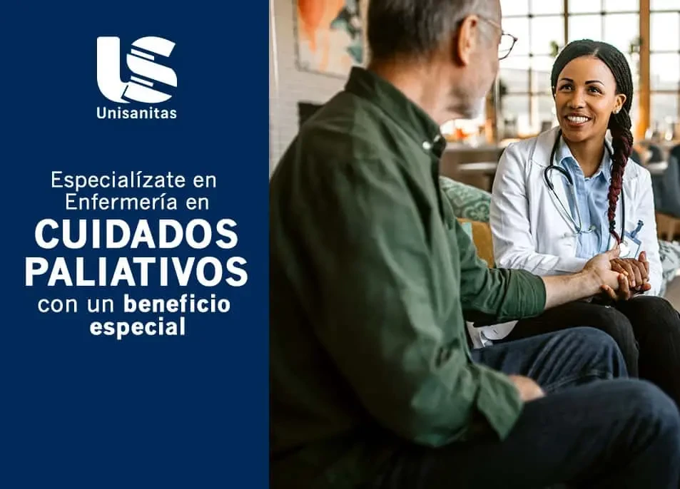 15% de descuento para Especialización en Enfermería en Cuidados Paliativos