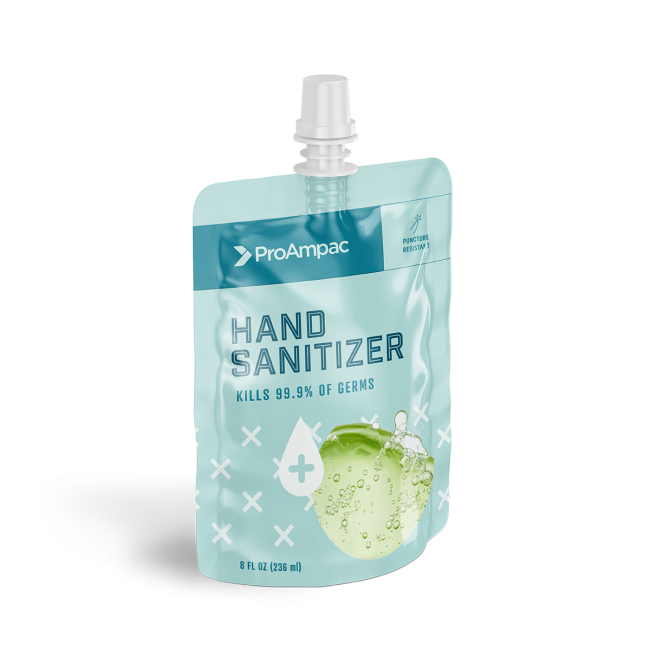 2025 Hand Sanitizer SUP Spouted Glossy 2163854 Halfside High Angle 02