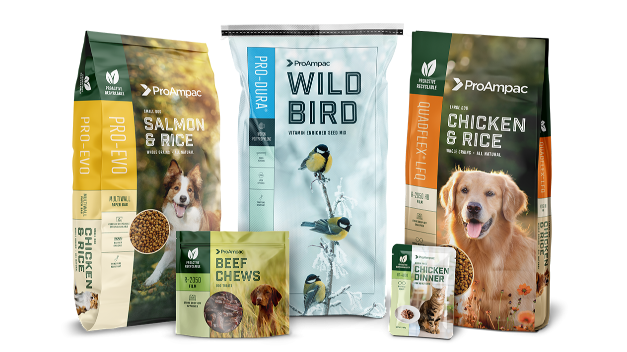 ProAmpac Commands Attention with Added Capabilities in Pet Food Packaging