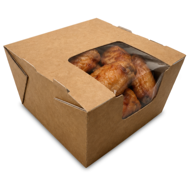6041 Hot Hold Carton Kraft