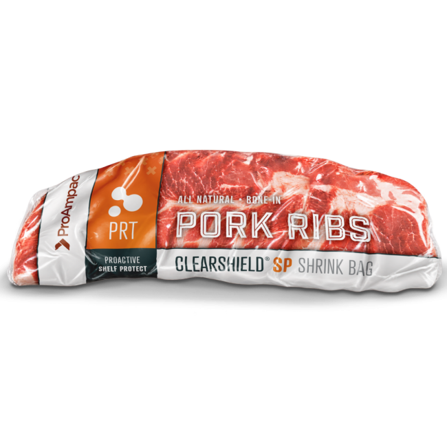 Clearshield® SP Shrink Bag Meat Bone In Pork Rib Sm