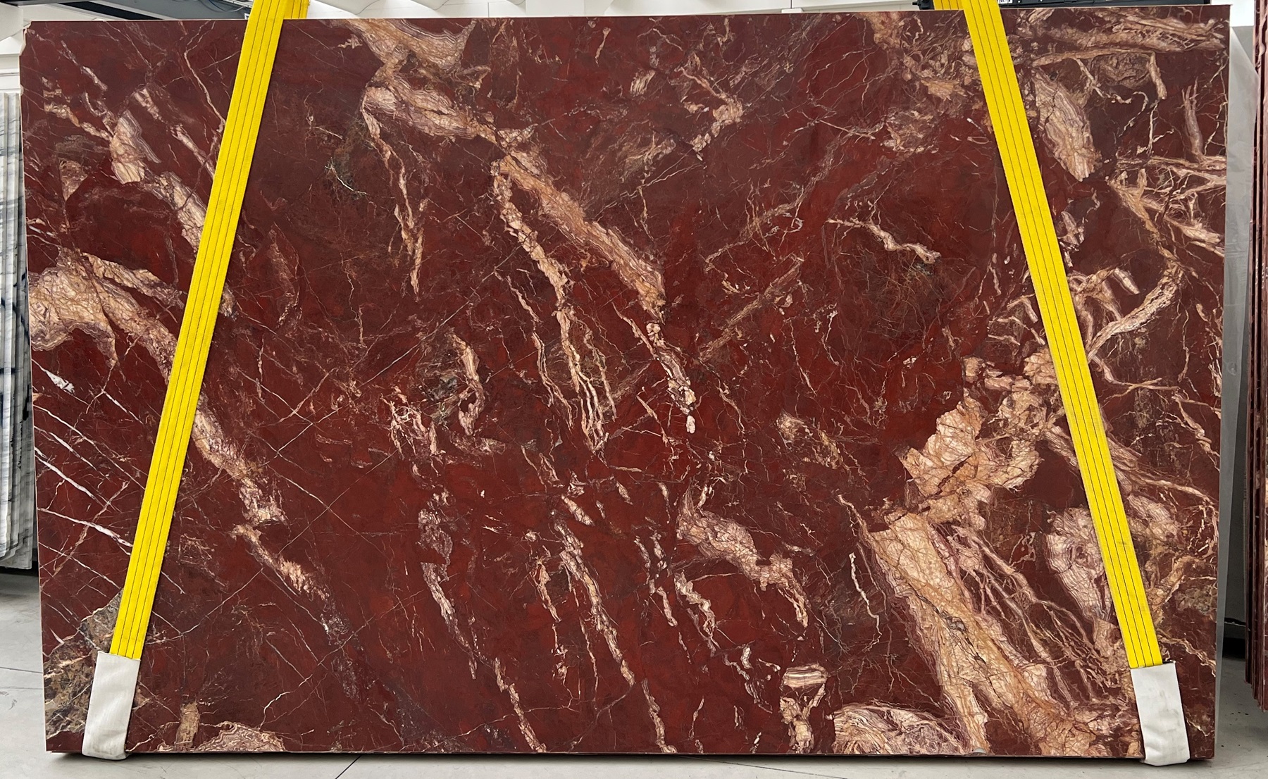 Di Rouge Premium Honed Finish 2cm Red Natural Stone Marble