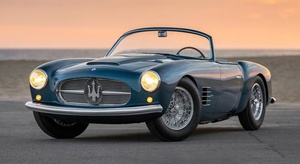 The prototype Maserati A6G/54, the only spyder built by Zagato