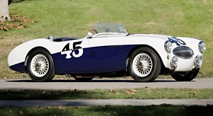 Miniature Spark 1/43 - Austin Healey 3000 #23 Le Mans 1960 - Résine - Occasion