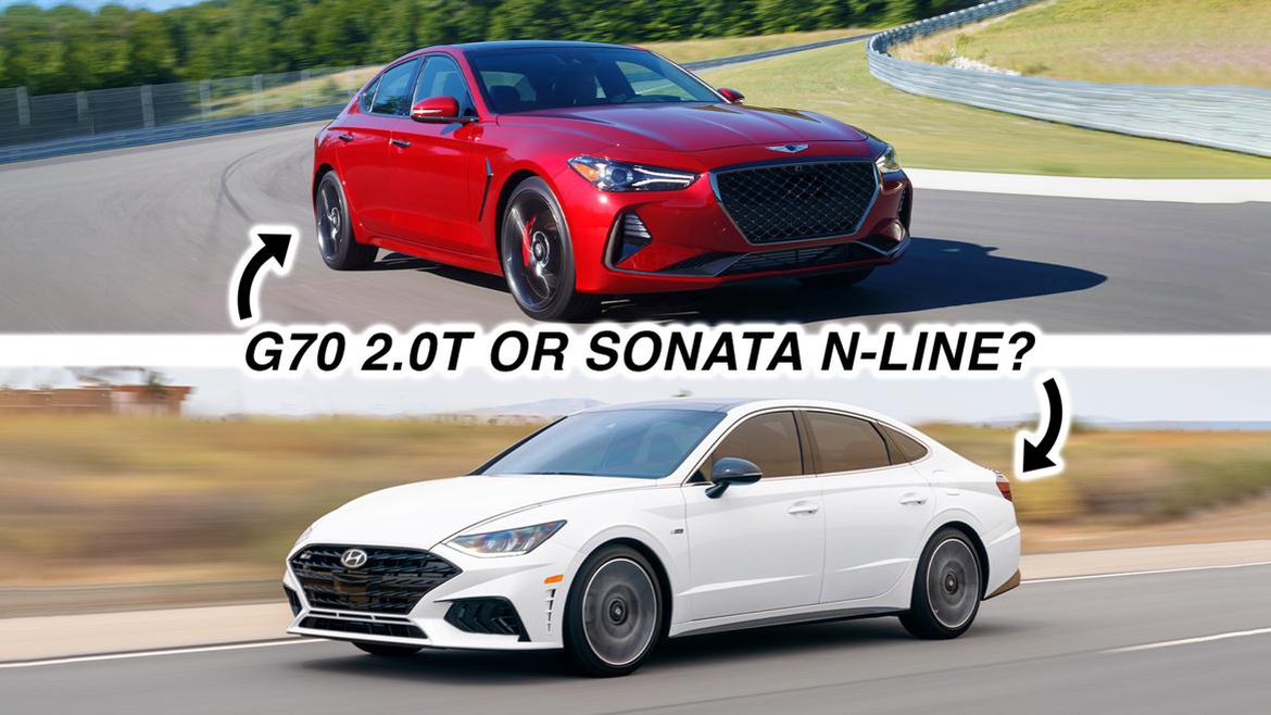 Which sporty Korean sedan: Sonata N-Line or G70 2.0T? | News ...