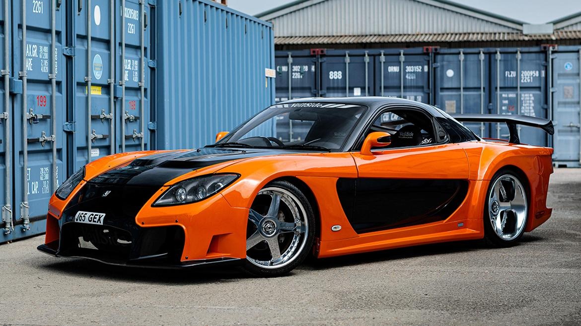 MAZIORA VeilSide RX-7 &　MAZIORA　セルシオ　2台 You Need This: Fast and the Furious screen-used Veilside