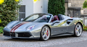 A rare Ferrari racer: One of only 27 F40s converted for race use