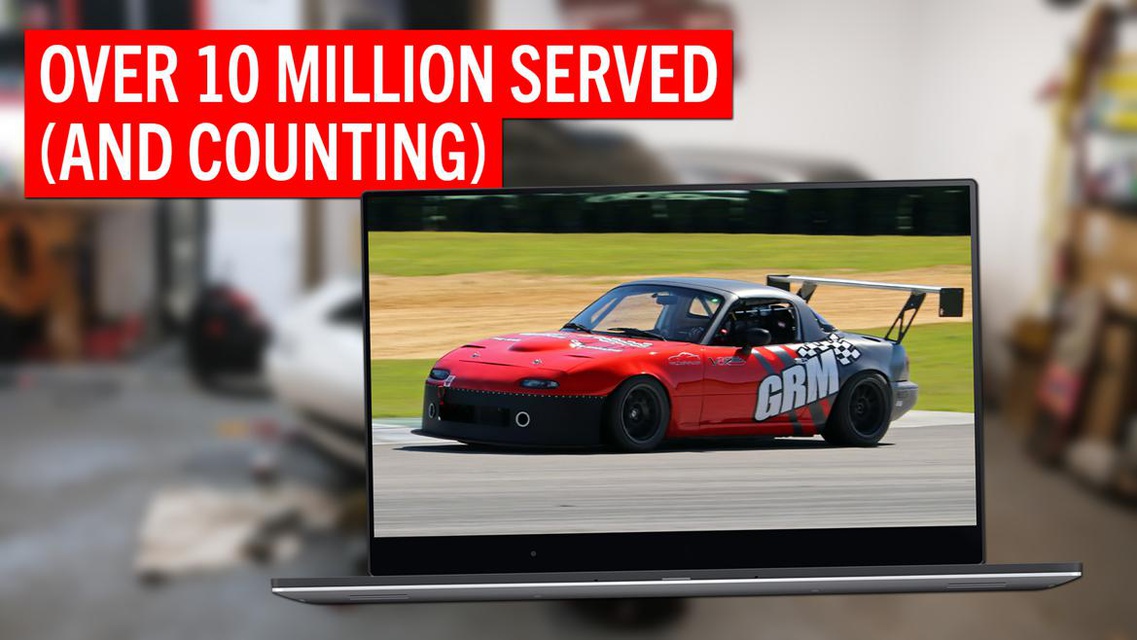 Grassroots Motorsports reached 10 million people with a team of 12