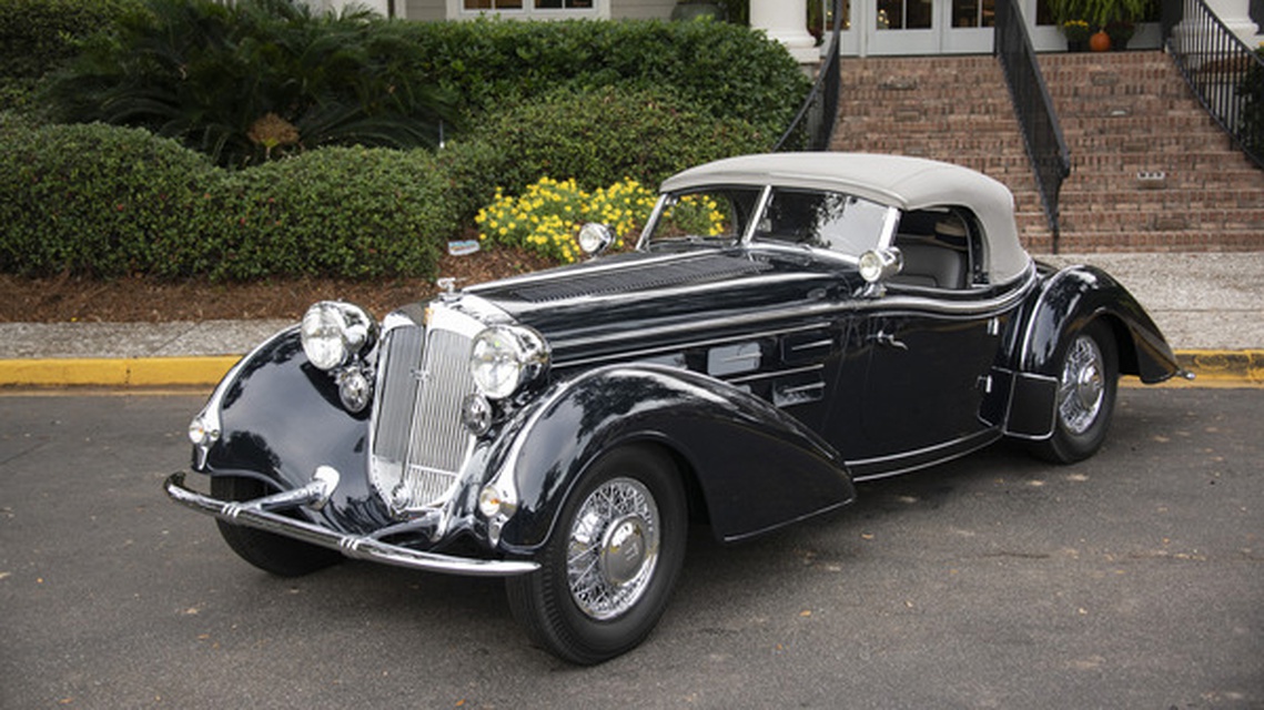 1936 Horch 853A Special Roadster wins Best of Show at 2022 Hilton Head
