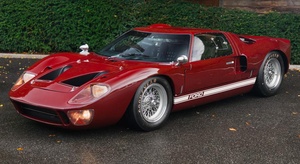 Miniature Ford GT40 1/43 IXO GT 40 MKII No.1 Miles Hulme Zweiter Le