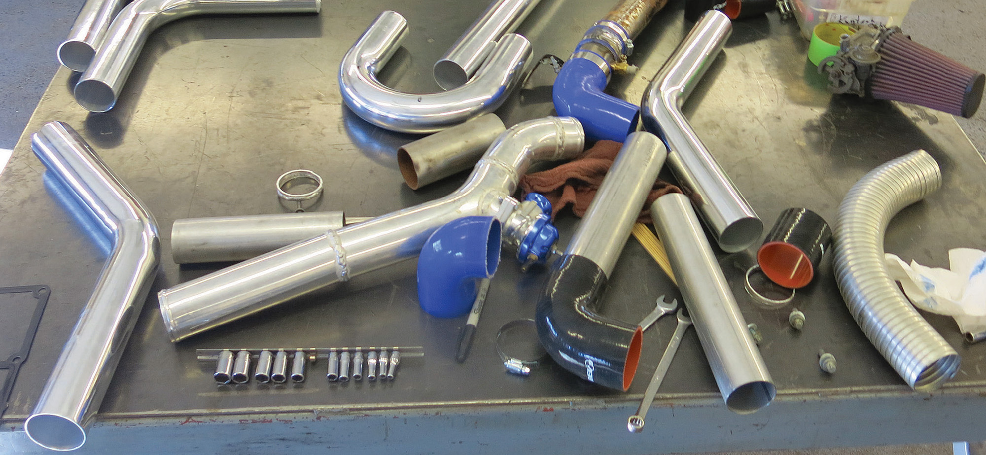 Salvage Yard Supercharging Installing a Used Intercooler Articles