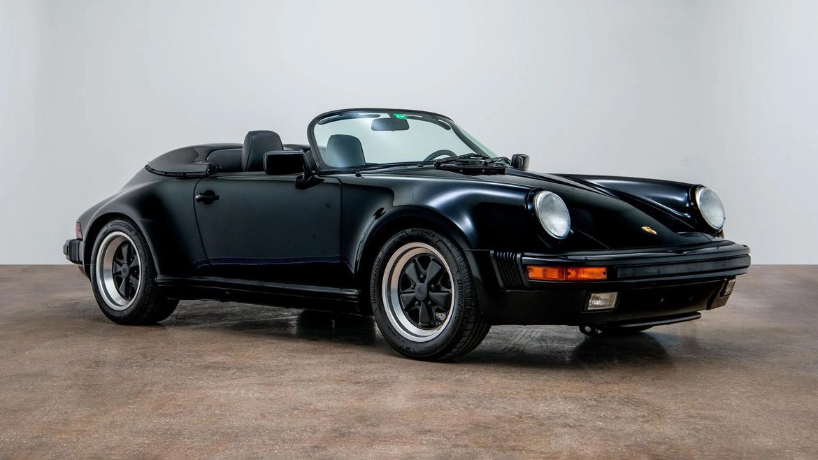 DoublePunchメタルボタン ナポレオンウィンドブレーカーブラックy2k Formerly owned by Jerry Seinfeld: Triple-black Porsche 911