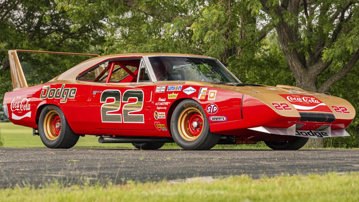 The Dodge Daytona driven by NASCAR hall of famer Bobby Allison