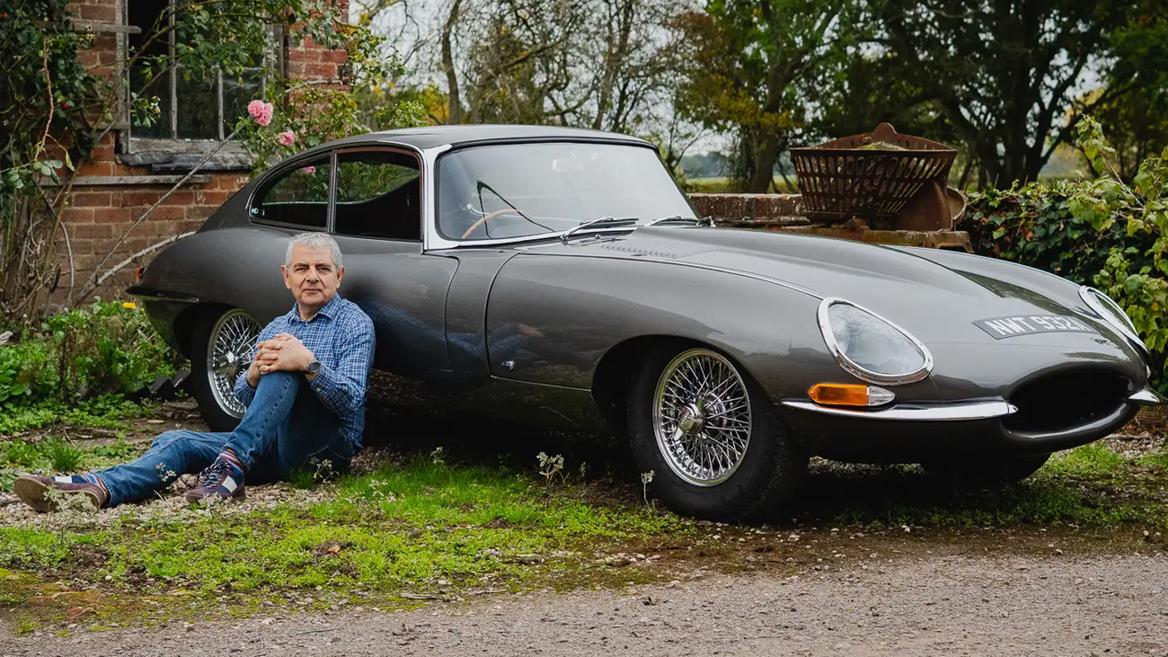 The Jaguar E-type driven by Rowan Atkinson in “Man vs. Bee” | Jaguar E-type  | Cars for Sale | Classic Motorsports