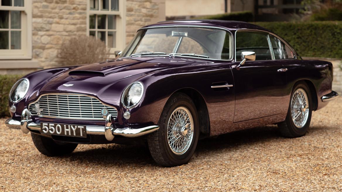 The only Aston Martin DB4 Series IV Vantage in Roman Purple