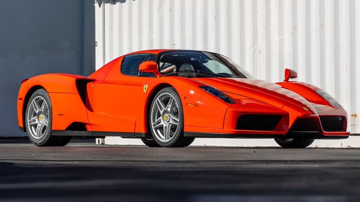 The only Ferrari Enzo made in Rosso Dino | Ferrari Enzo | Cars for