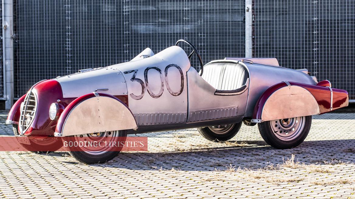 The only surviving Fiat 750 Pulidori–and it led the Mille Miglia