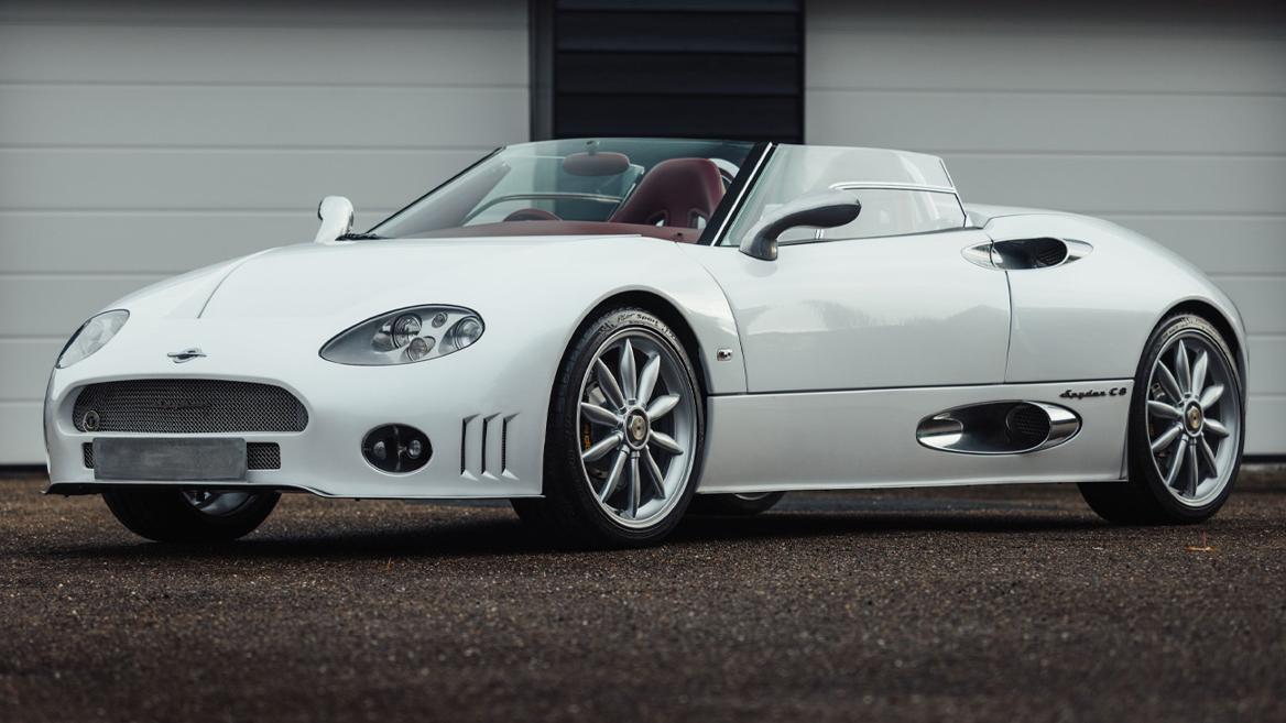 Only this Spyker C8 Spyder came in this color | Bonhams C8 Spyder