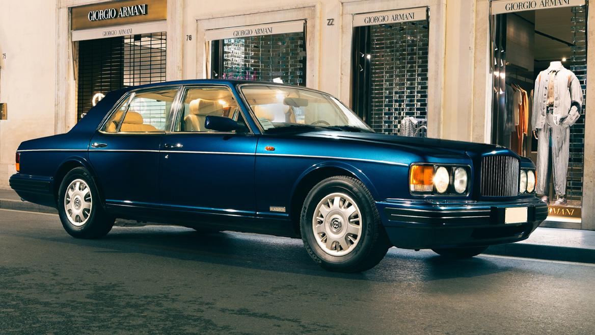Fashion designer Giorgio Armani first owned this Bentley