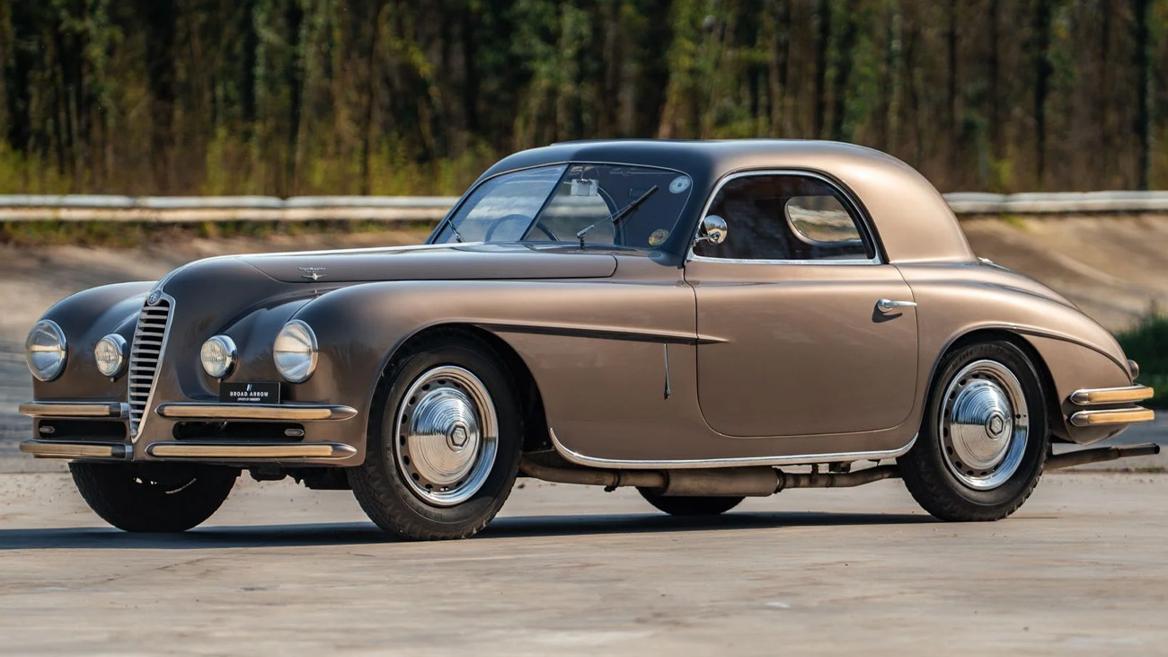 An Alfa Romeo 6C 2500 unlike others, the first Aerlux Coupe | Alfa