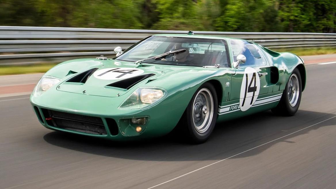 The first with the iconic Le Mans nose, this Linden Green Ford