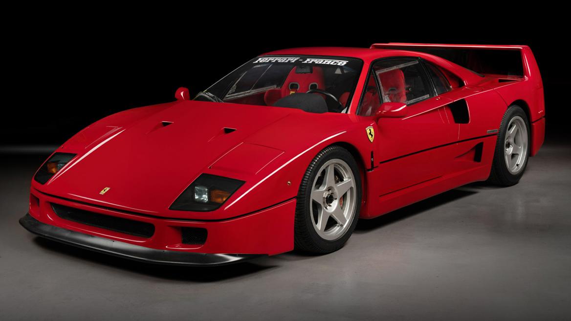Jean Sage Ferrari F40: more powerful and lighter than the original