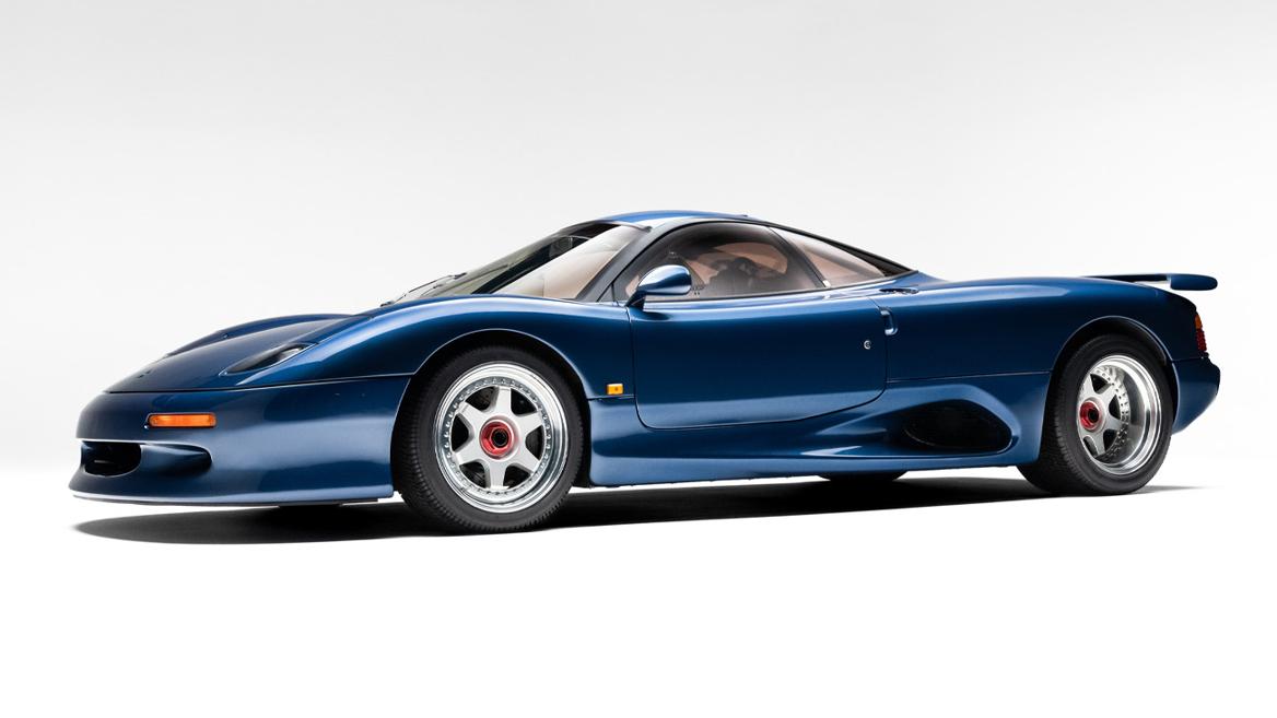 Basically new: This Jaguar never been registered, has just 191
