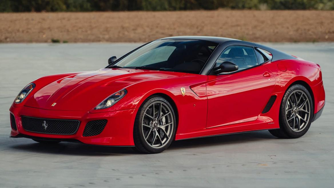 The 599 GTO used by Ferrari for its sales brochures | Ferrari 599