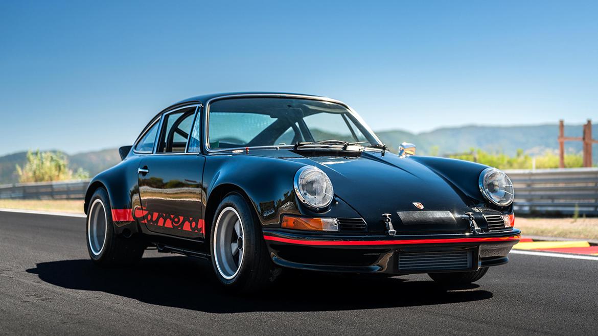 PORSCHE 911 Carrera RS & RSR 限定版 One of only two Porsche 911 Carrera 2.8 RSRs painted black