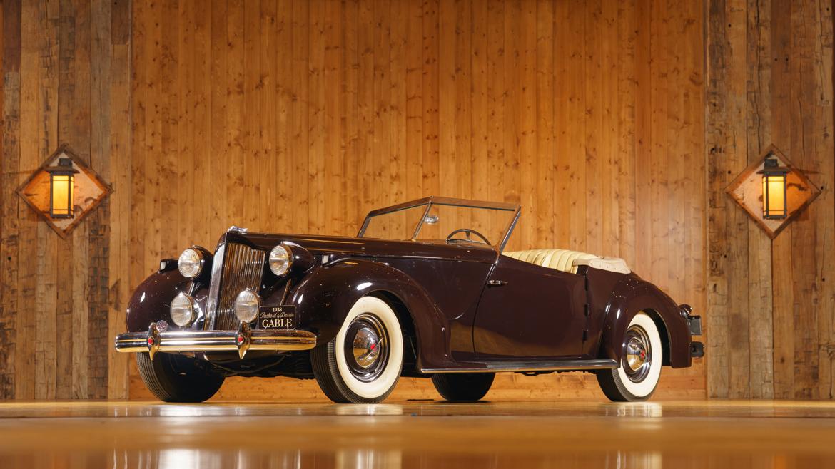 Darrin-bodied Packard owned by “The King of Hollywood,” Clark
