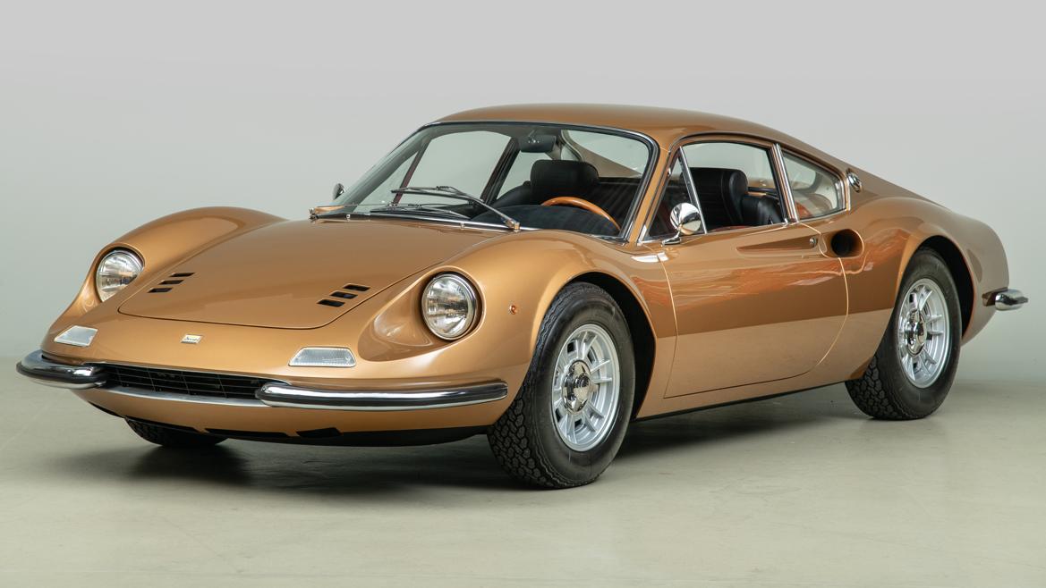Only three like it: a hazelnut-colored Dino 206 GT | Ferrari Dino