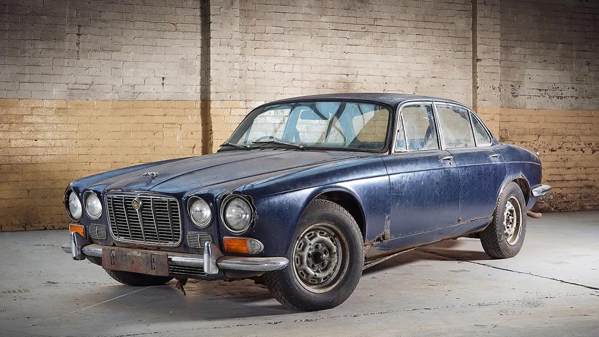Prototype for a manual Jaguar XJ12 that never reached production