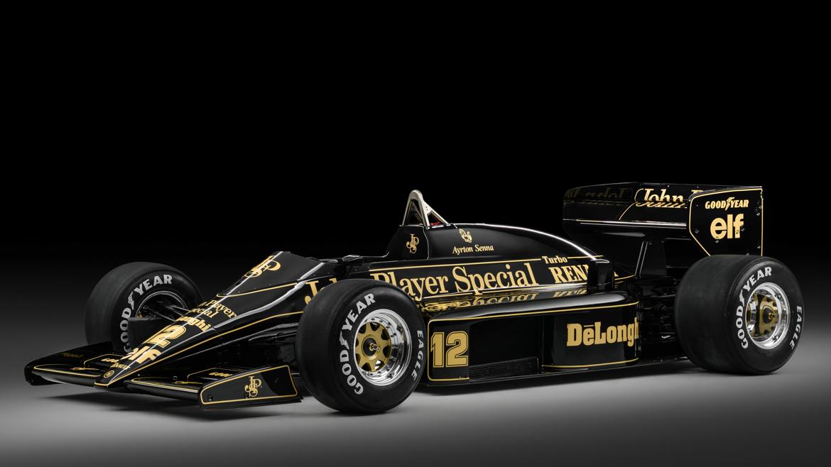 Before winning three F1 championships, Senna won with this Lotus