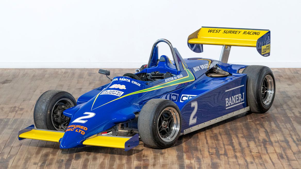 Ayrton Senna drove this Ralt RT3 to victory his first Formula 3