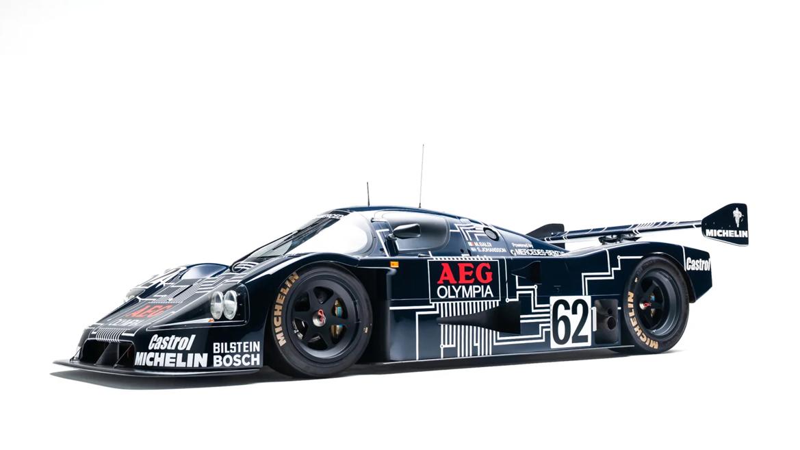 First Sauber C9: example of the car that approached 250 at Le Mans