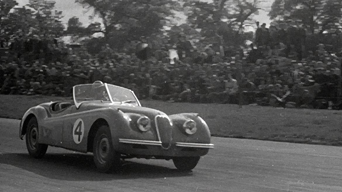 This Jaguar XK120 competed in the Race of Champions | Jaguar XK120