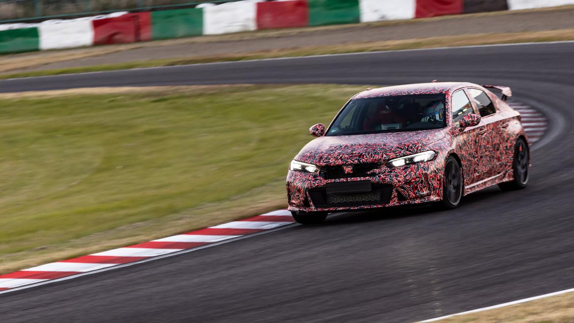 スパーク　HONDA CIVIC TYPE R-GT-Track Test Honda To Begin Track Testing Of New Civic Type R-GT